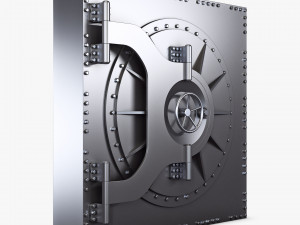 bank vault door v 3 3D Модель