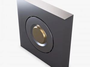 bank vault door v 4 3D Model