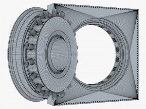 bank vault door v 4 3D Модель