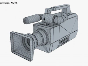 简单摄像机 v 1 3D 模型