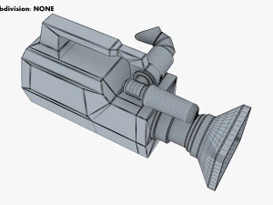 简单摄像机 v 1 3D 模型