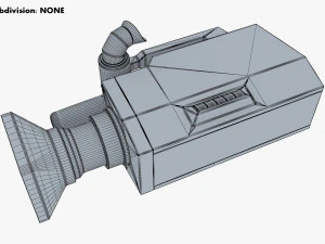 简单摄像机 v 1 3D 模型