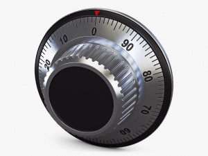 rotation mechanical code disk lock v 2 Modelo 3D