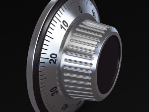 rotation mechanical code disk lock v 2 Modelo 3D