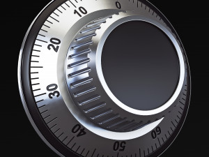 rotation mechanical code disk lock v 2 Modelo 3D