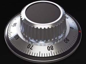 rotation mechanical code disk lock v 2 Modelo 3D
