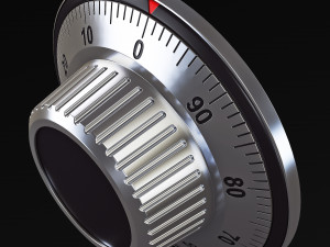 rotation mechanical code disk lock v 2 Modelo 3D