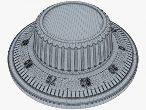 rotation mechanical code disk lock v 2 Modelo 3D