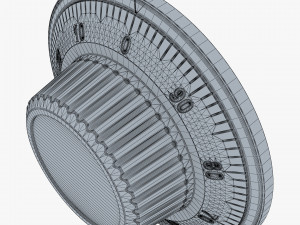 rotation mechanical code disk lock v 2 Modelo 3D
