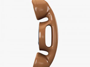 funny rotary mobile phone v 1 3D Model