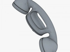 funny rotary mobile phone v 1 3D Model