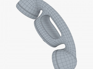 funny rotary mobile phone v 1 Modèle 3D