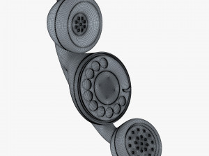 funny rotary mobile phone v 1 Modèle 3D