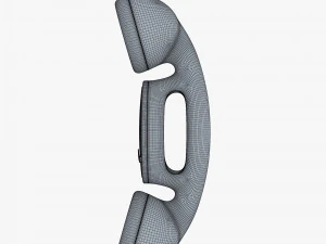 funny rotary mobile phone v 1 3D Model