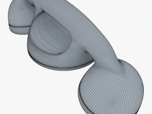 funny rotary mobile phone v 1 3D Model