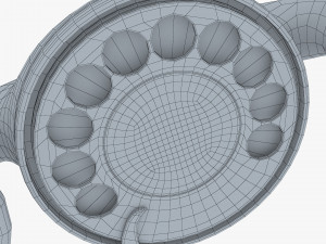 funny rotary mobile phone v 1 Modèle 3D