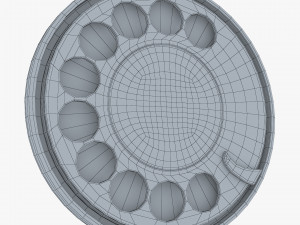 rotary phone dial v 1 3D Модель