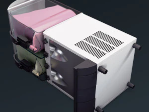 ice cream dispenser v 2 3D Model