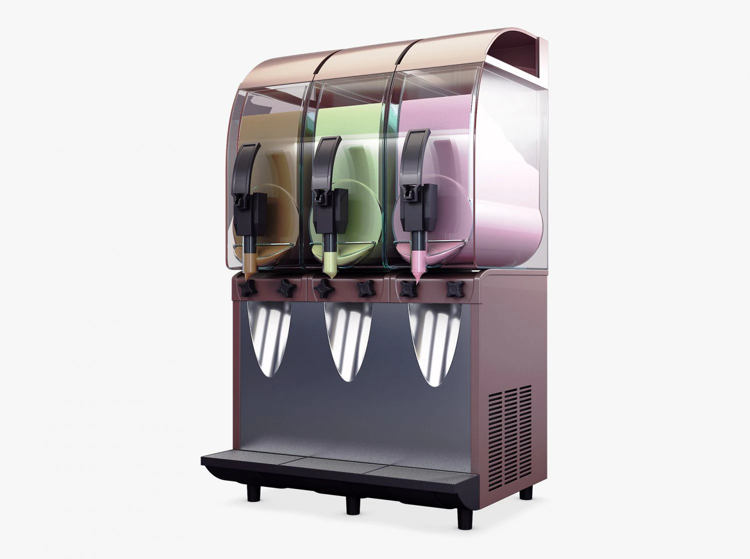 ice cream dispenser v 3 3D Model .c4d .max .obj .3ds .fbx .stl .blend