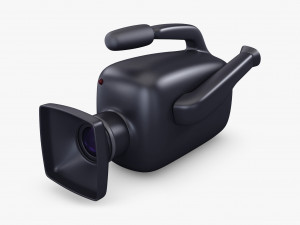 cartoon cinema camera v 1 3D Model