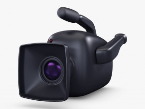 cartoon cinema camera v 1 3D Модель