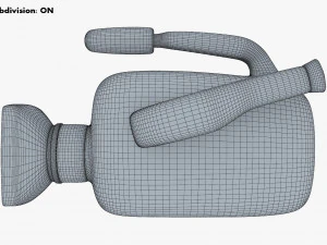 c&acirc;mera de cinema dos desenhos animados v 1 Modelo 3D