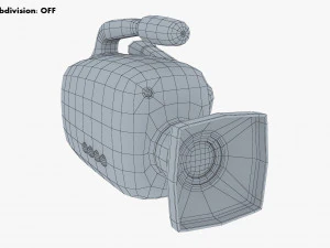 c&acirc;mera de cinema dos desenhos animados v 1 Modelo 3D