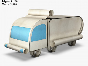 vehicle paper collection volume 1 3D Model