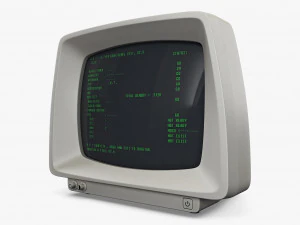 monitor v 3 3D Model