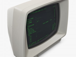 monitor v 3 3D 모델