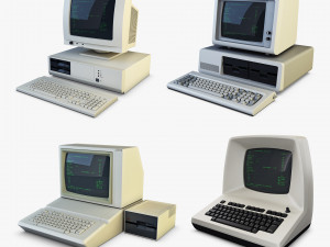 retro computer collection volume 1 3D 模型