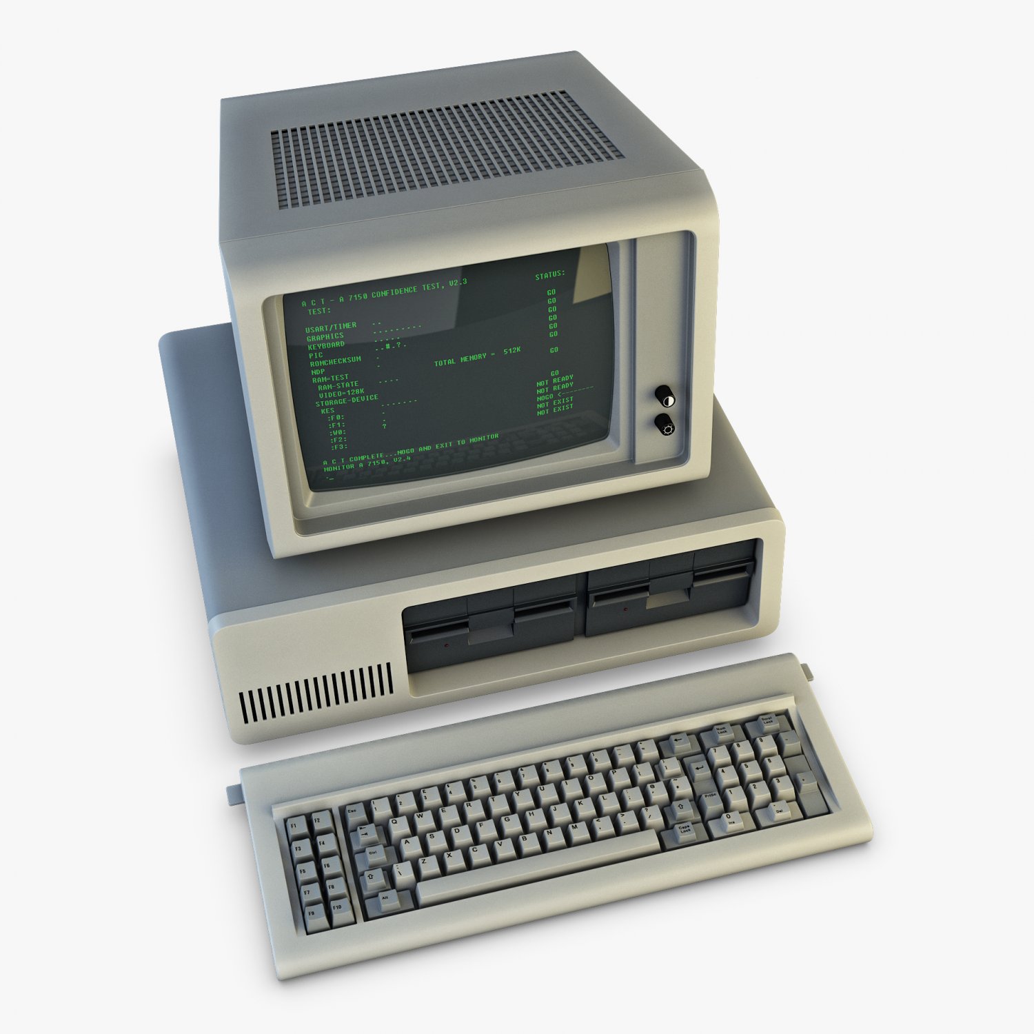 Computer collection. IBM 5150.