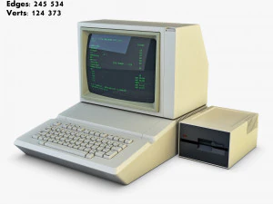 Collezione di computer retr&ograve;, volume 1 Modello 3D