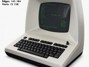 Collezione di computer retr&ograve;, volume 1 Modello 3D