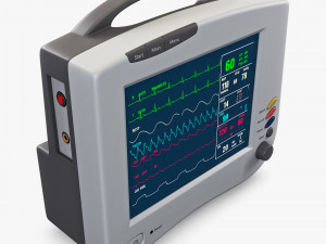 medical monitor v 1 3D Модель