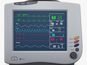 medical monitor v 1 3D Модель