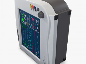 monitor m&eacute;dico v 1 Modelo 3D