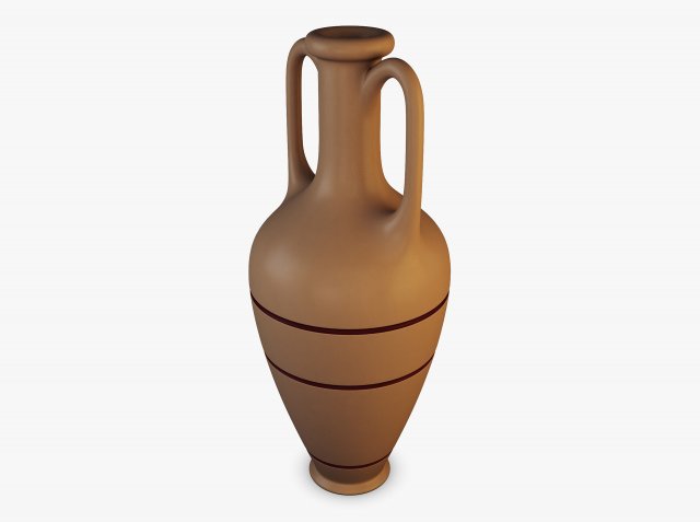 antique amphora v 1 3D Модель .c4d .max .obj .3ds .fbx .stl .blend 