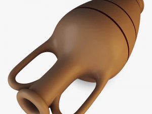 antique amphora v 1 3D Model