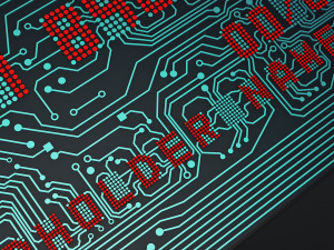 electronic circuit bank card v 2 3D Model