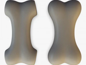 osso dei cartoni animati v 1 Modello 3D