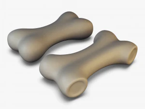 osso dei cartoni animati v 1 Modello 3D