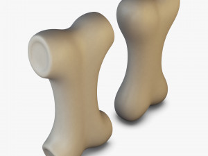 cartoon bone v 1 Modelo 3D