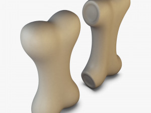 cartoon bone v 1 Modelo 3D
