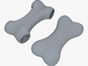 cartoon bone v 1 Modelo 3D