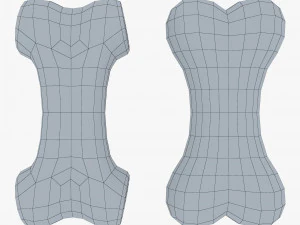 osso dei cartoni animati v 1 Modello 3D