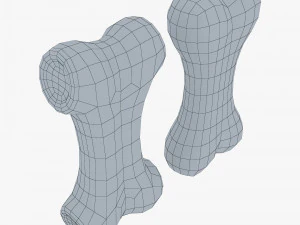 osso dei cartoni animati v 1 Modello 3D