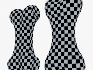 cartoon bone v 1 Modelo 3D