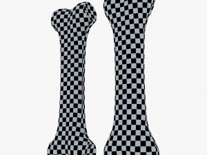 cartoon bone v 2 Modelo 3D