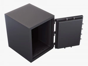 steel safe v 1 3D Model